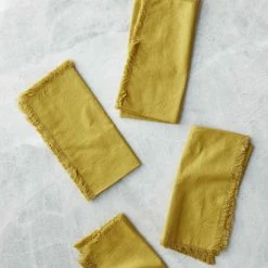 Lulu And Georgia Hawkins New York Essential Cotton Dinner Napkins (Set Of 4)