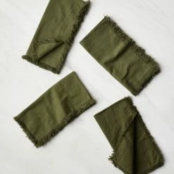 Lulu And Georgia Hawkins New York Essential Cotton Dinner Napkins (Set Of 4)