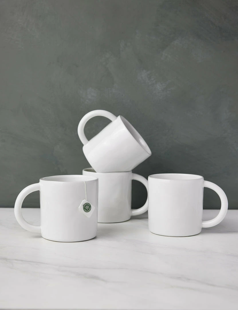 Lulu And Georgia Organic Mugs (Set Of 4) By Hawkins New York Kitchen + Dining