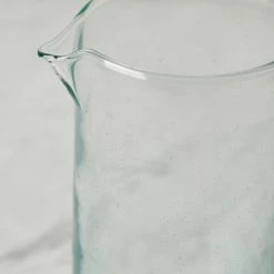 Lulu And Georgia Kitchen + Dining New York Recycled Glass Pitcher By Hawkins New York