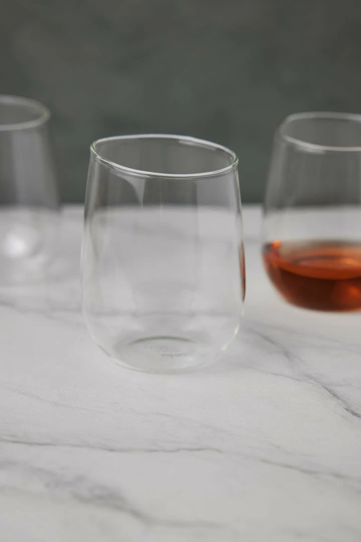 Lulu And Georgia Organic Stemless Wine Glasses (Set Of 4) By Hawkins New York Kitchen + Dining