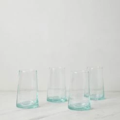 Lulu And Georgia Kitchen + Dining Hawkins New York Recycled Glass Tumbler (Set Of 4)