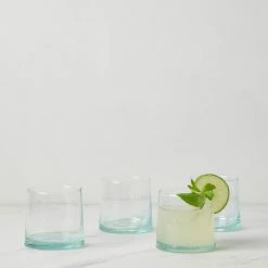 Lulu And Georgia Kitchen + Dining Hawkins New York Recycled Glass Tumbler (Set Of 4)
