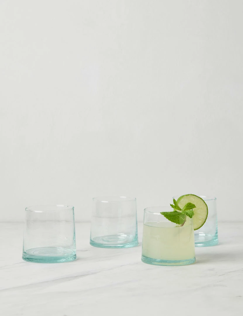 Lulu And Georgia Kitchen + Dining Hawkins New York Recycled Glass Tumbler (Set Of 4)