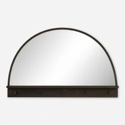 Lulu And Georgia Curved + Rounded Romane Mirror