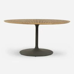 Lulu And Georgia Georgette Indoor / Outdoor Round Dining Table Outdoor Collection