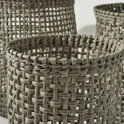 Lulu And Georgia Outdoor Collection Laura Indoor / Outdoor Baskets (Set Of 3)