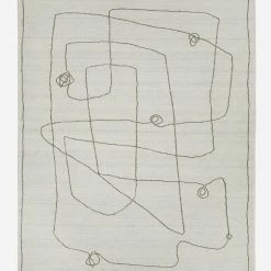 Lulu And Georgia Line Drawing Flatweave Rug By Sarah Sherman Samuel Sarah Sherman Samuel Collection