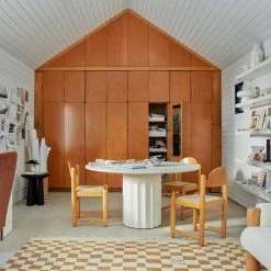 Lulu And Georgia Sarah Sherman Samuel Collection Doric Round Dining Table By Sarah Sherman Samuel