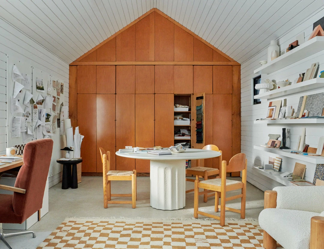 Lulu And Georgia Sarah Sherman Samuel Collection Doric Round Dining Table By Sarah Sherman Samuel