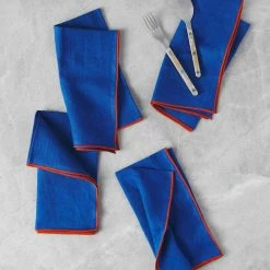 Lulu And Georgia Kitchen + Dining MADRE Linen Napkins (Set Of 4)