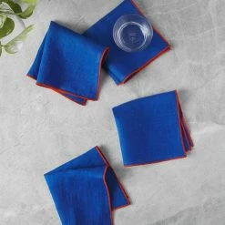 Lulu And Georgia Kitchen + Dining MADRE Linen Napkins (Set Of 4)