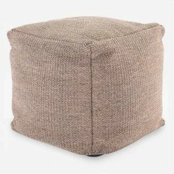Lulu And Georgia Pillows + Throws Bradley Indoor / Outdoor Pouf