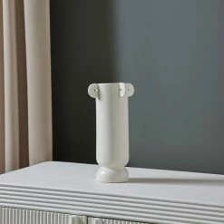 Lulu And Georgia Farrah Vase Curved + Rounded