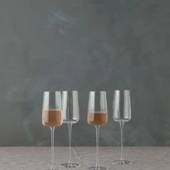 Lulu And Georgia Metropolitan Champagne Flutes (Set Of 4) By LSA International