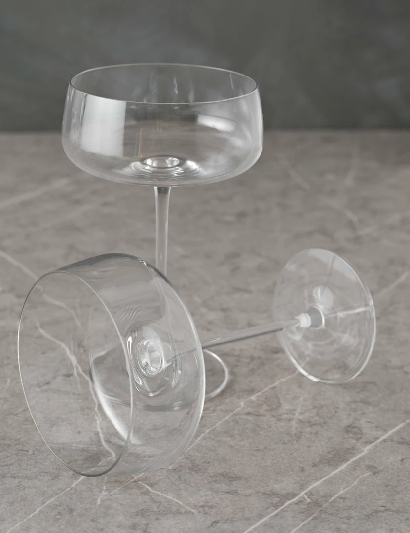 Lulu And Georgia New Metropolitan Champagne Saucers (Set Of 4) By LSA International