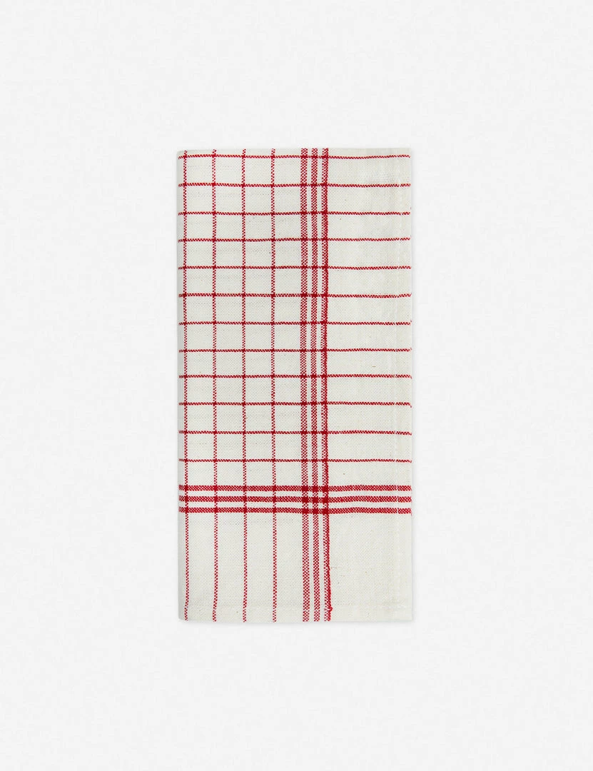 Lulu And Georgia Kitchen + Dining French Lattice Napkins (Set Of 4) By Heather Taylor Home