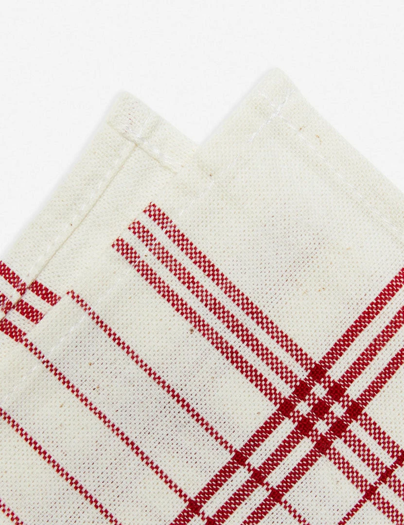 Lulu And Georgia Kitchen + Dining French Lattice Napkins (Set Of 4) By Heather Taylor Home