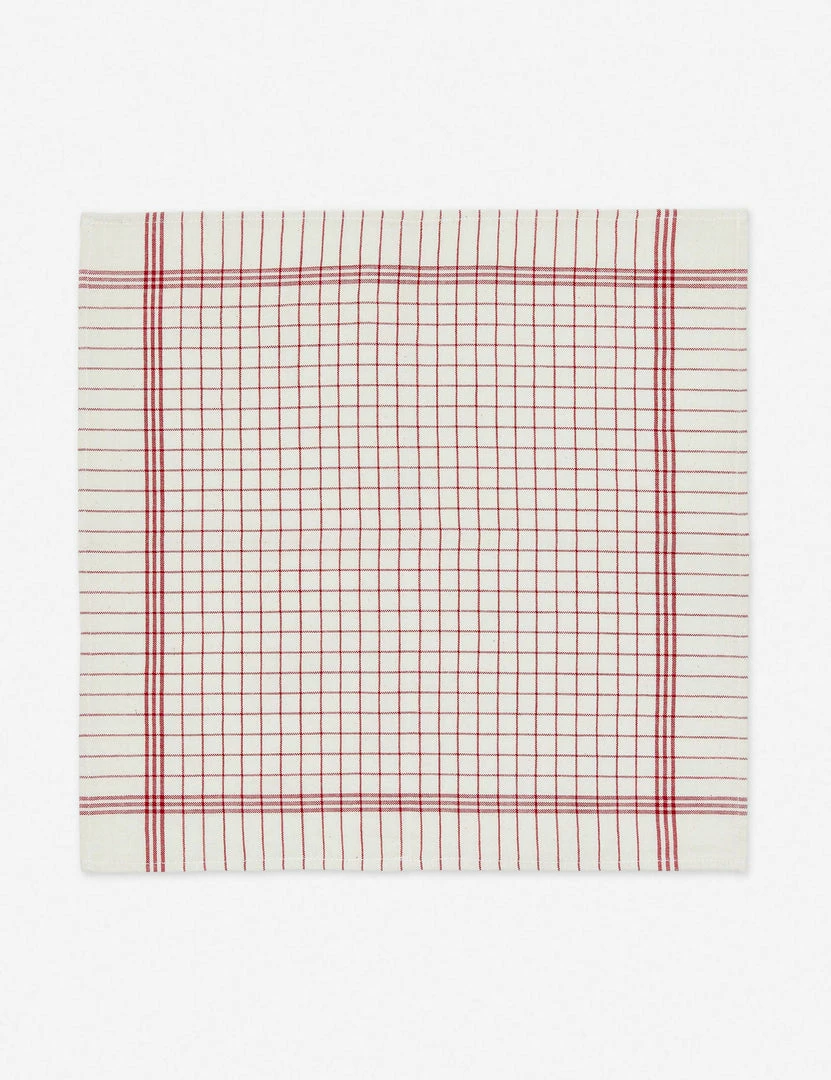 Lulu And Georgia Kitchen + Dining French Lattice Napkins (Set Of 4) By Heather Taylor Home