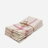 Lulu And Georgia Kitchen + Dining French Lattice Napkins (Set Of 4) By Heather Taylor Home