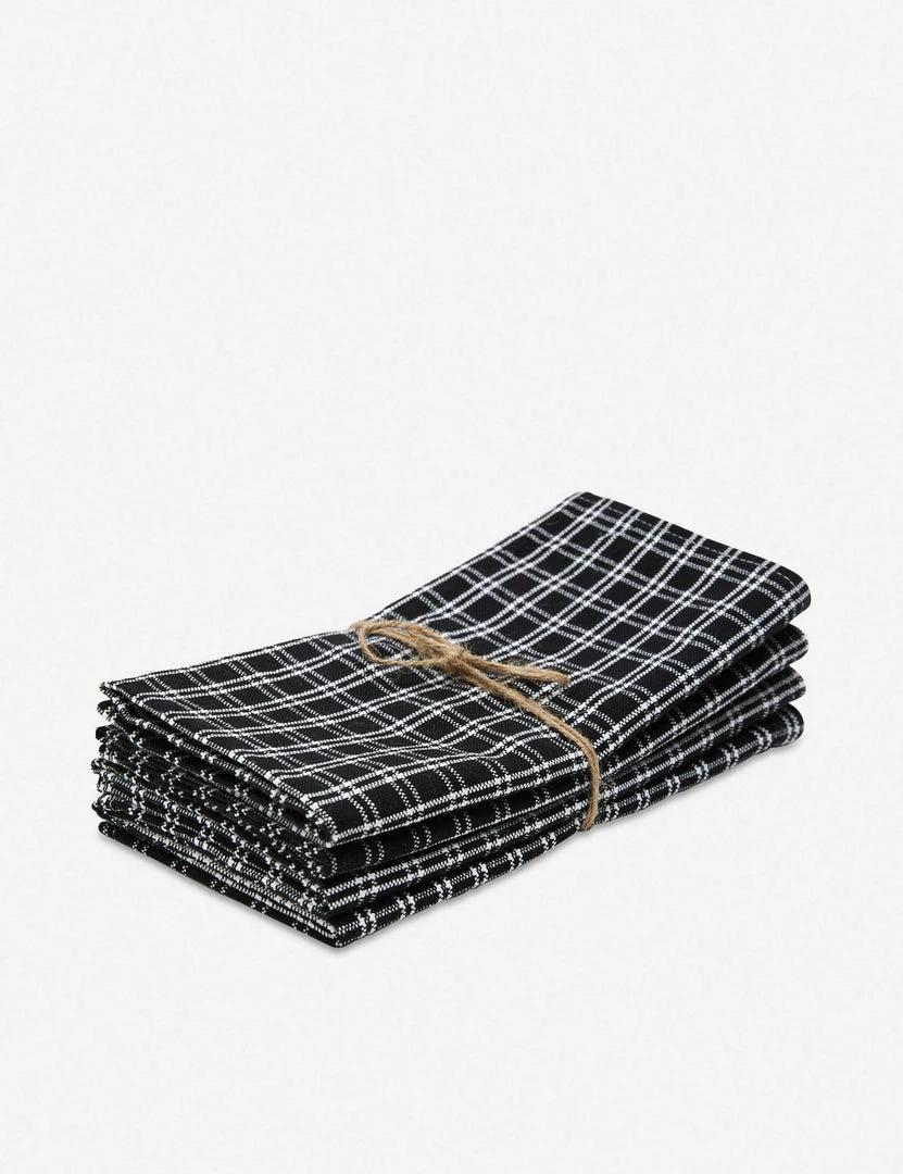Lulu And Georgia Harrison Plaid Napkins (Set Of 4) By Heather Taylor Home Kitchen + Dining