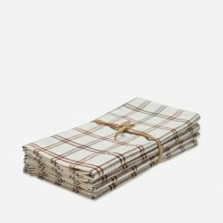 Lulu And Georgia Mayfair Plaid Napkins (Set Of 4) By Heather Taylor Home