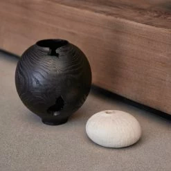 Lulu And Georgia Varying Maple Wood Bud Vases, Small (3) By Namu Home Goods