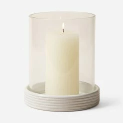 Lulu And Georgia Farmhouse Pottery Hemlock Hurricane Décor