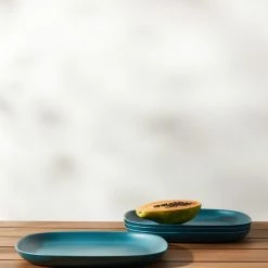 Lulu And Georgia Pia Bamboo Dinner Plate (Set Of 4) Outdoor Collection