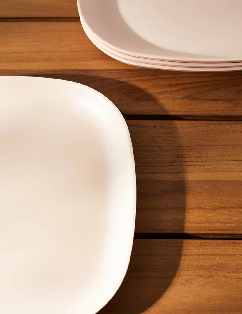 Lulu And Georgia Pia Bamboo Dinner Plate (Set Of 4) Outdoor Collection