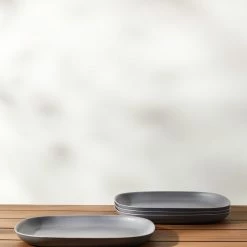 Lulu And Georgia Pia Bamboo Dinner Plate (Set Of 4) Outdoor Collection