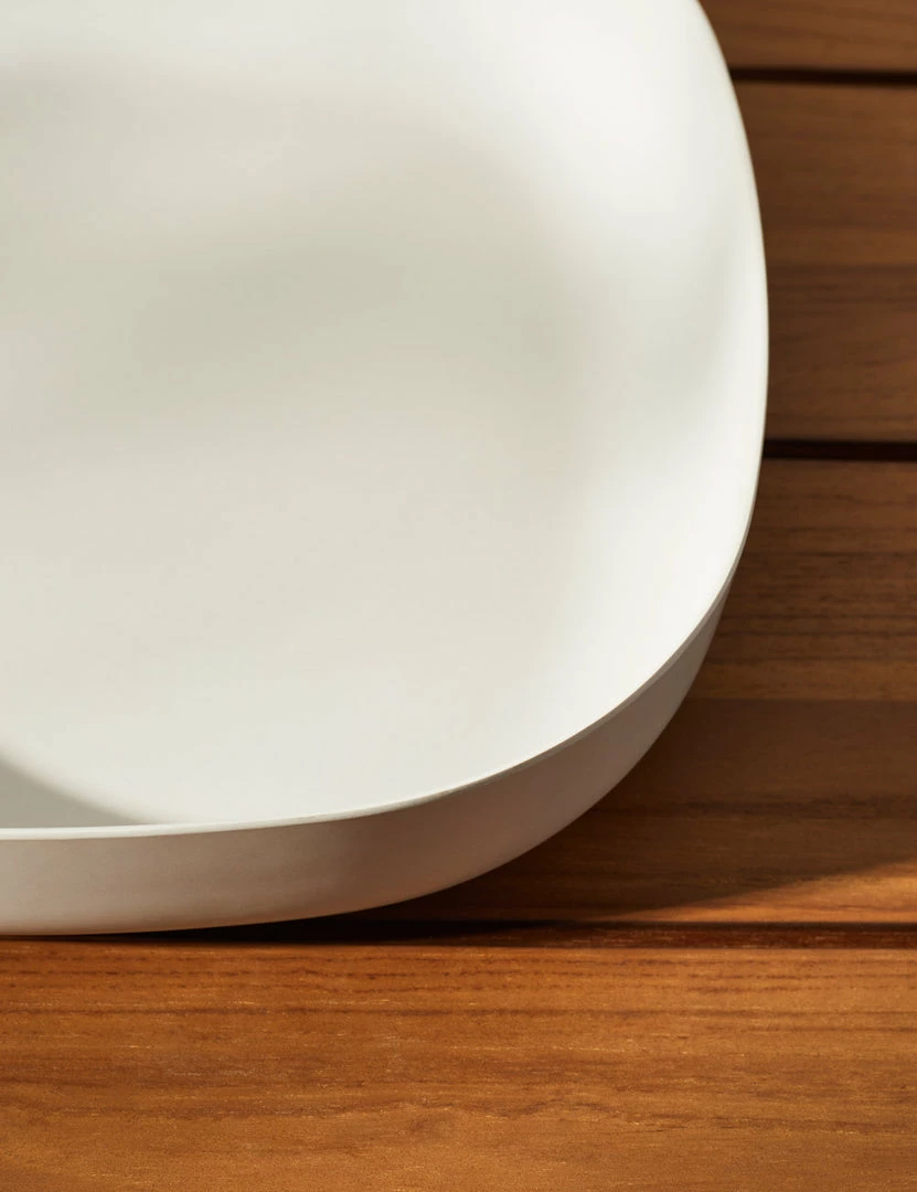 Lulu And Georgia Outdoor Collection Pia Bamboo Large Serving Dish By Ekobo