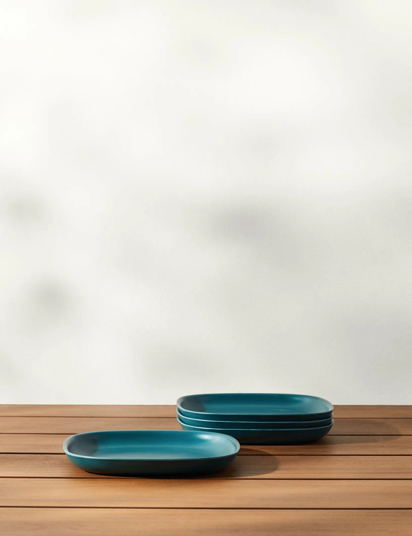 Lulu And Georgia Pia Bamboo Side Plate (Set Of 4)