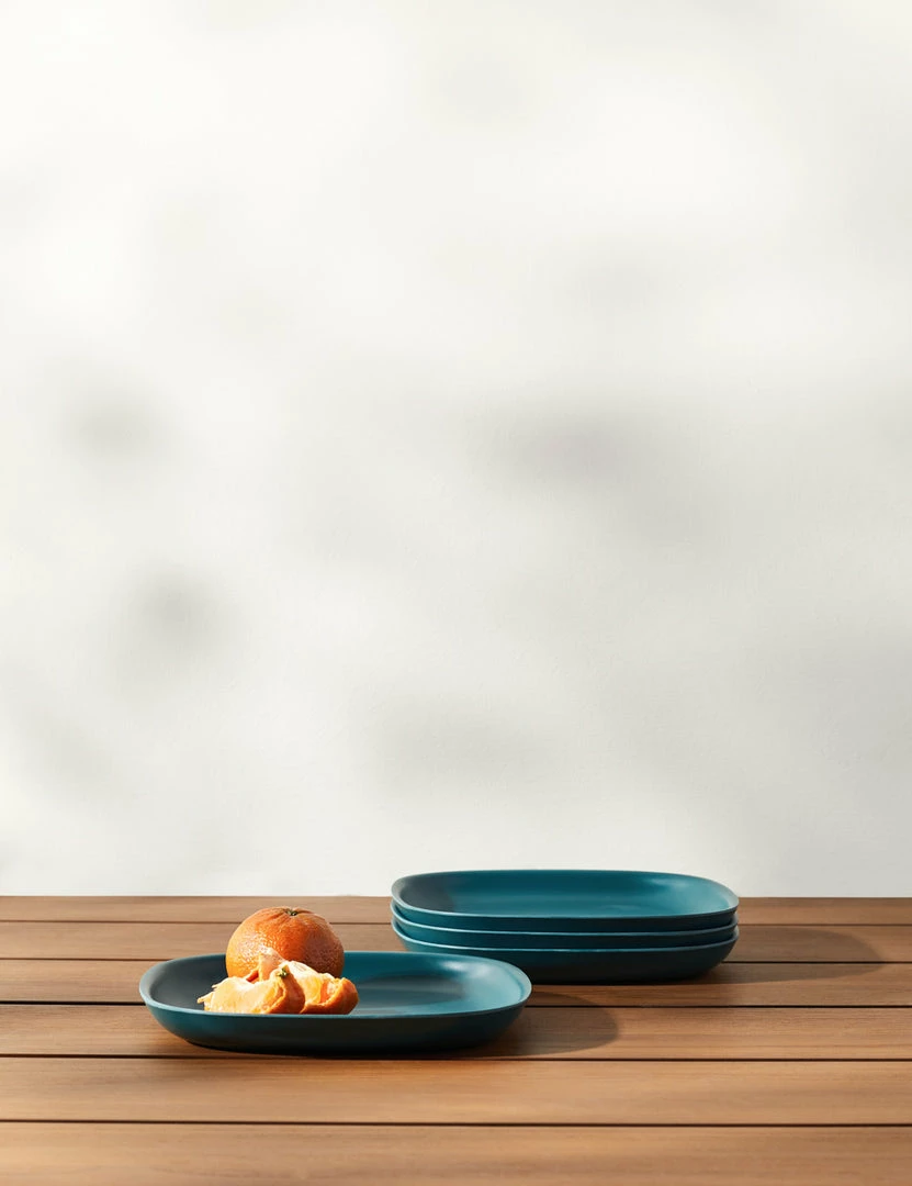 Lulu And Georgia Pia Bamboo Side Plate (Set Of 4)