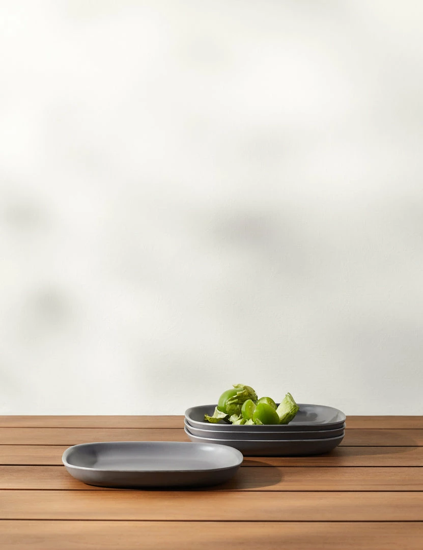 Lulu And Georgia Pia Bamboo Side Plate (Set Of 4)