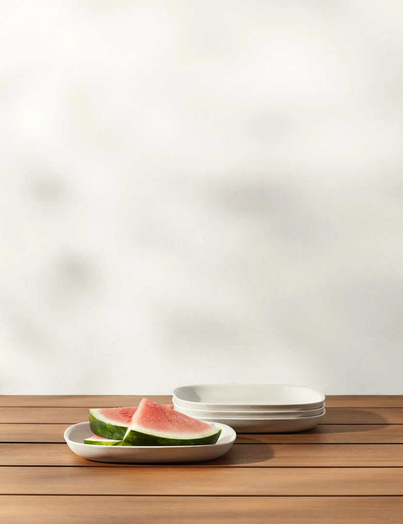 Lulu And Georgia Pia Bamboo Side Plate (Set Of 4)