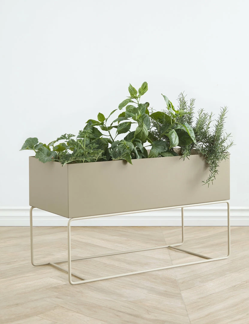 Lulu And Georgia Ravine Planter, Taupe - Large