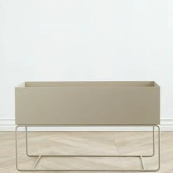 Lulu And Georgia Ravine Planter, Taupe - Large