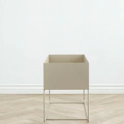 Lulu And Georgia Ravine Planter, Taupe - Large