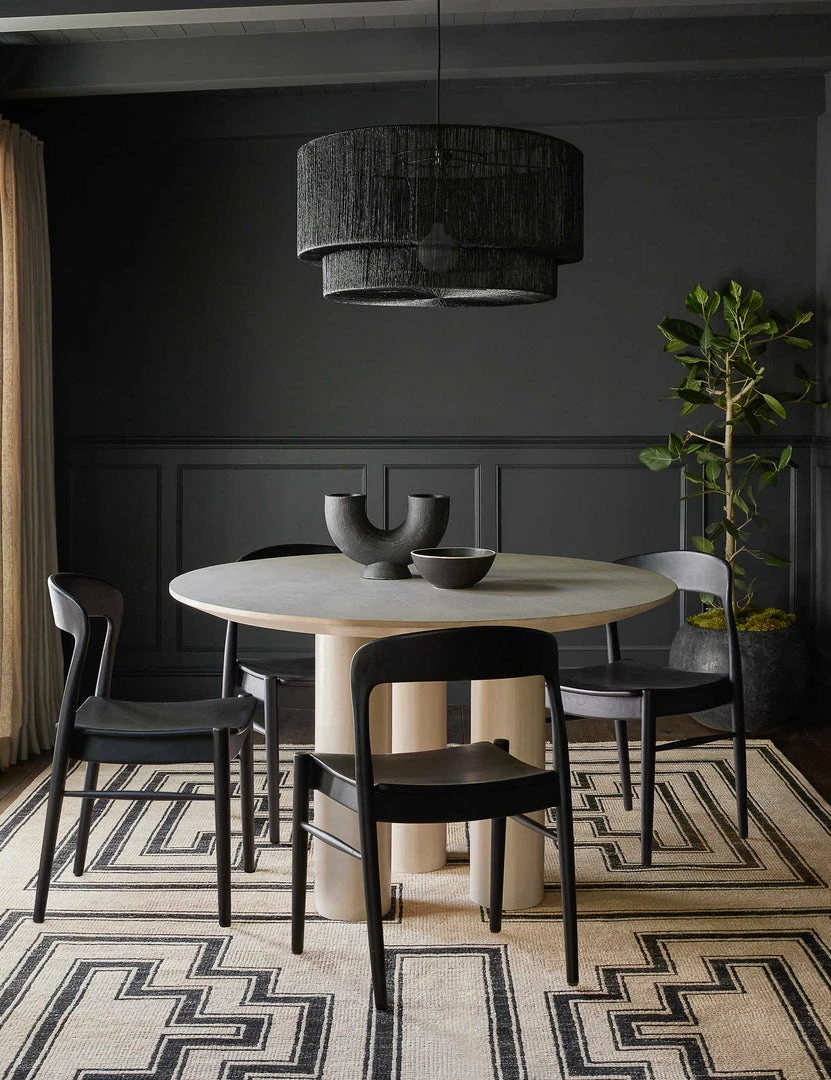 Lulu And Georgia Mojave Round Dining Table Curved + Rounded