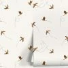 Lulu And Georgia Sparrow Wallpaper By Rylee + Cru Earth Tones
