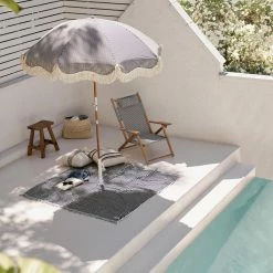 Lulu And Georgia Premium Beach Umbrella By Business & Pleasure Co. Outdoor Collection