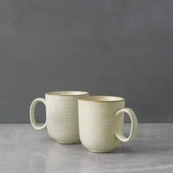 Lulu And Georgia New Nature Mugs (Set Of 2) By Thomas For Rosenthal