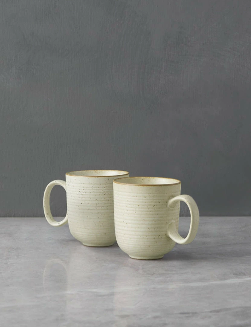 Lulu And Georgia New Nature Mugs (Set Of 2) By Thomas For Rosenthal