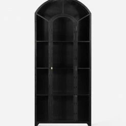 Lulu And Georgia Cressida Curio Cabinet Curved + Rounded