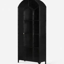 Lulu And Georgia Cressida Curio Cabinet Curved + Rounded
