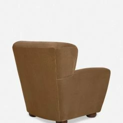 Lulu And Georgia Bouclé + Textural Fabric Avery Accent Chair
