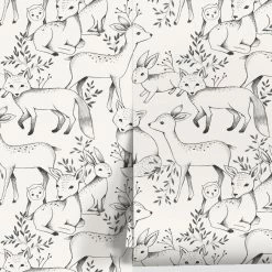 Lulu And Georgia Walls Woodland Wallpaper By Rylee + Cru