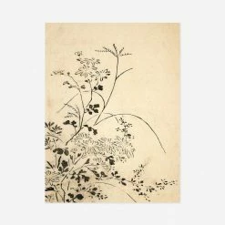 Lulu And Georgia'Autumn Flowers And Grasses' Print By Miyazaki Yūzen