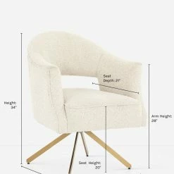 Lulu And Georgia Amaris Office Chair Earth Tones